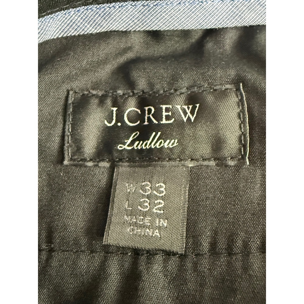 J Crew Ludlow Fine Wale Stretch Corduroy Pants Red Mens W33 L32 Slim Fit Chino - Picture 4 of 9